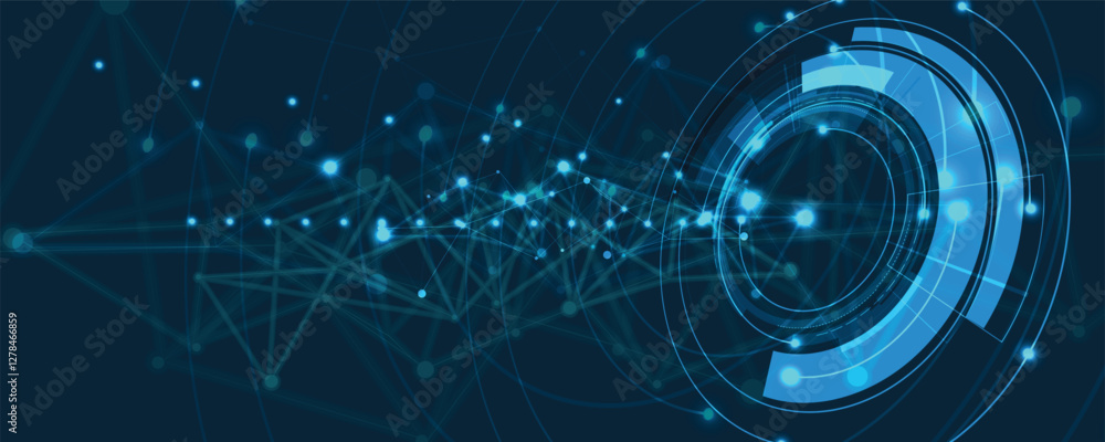 Poster Deep learning revolution how neural networks are transforming industries