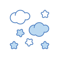 Starry Sky Vector icon