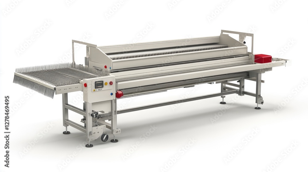 Aufkleber high-tech conveyor belt cleaning machine with automated detergent spray and rotating brush system.