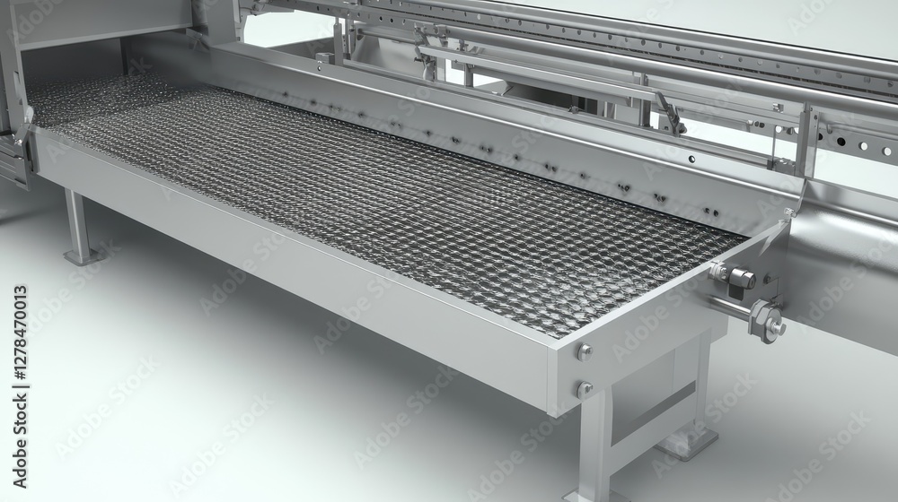 Poster hygienic conveyor belt cleaning solution with a built-in drying system for minimal downtime.