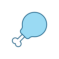 Chicken vector icon