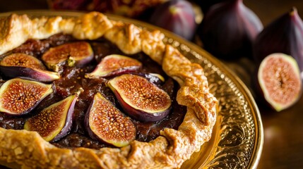 Scrumptious Fig Tart: A Culinary Masterpiece