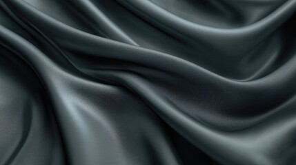 Obraz premium Soft gray texture with a slight sheen and smooth gradients, offering a stylish and modern background with ample space for creative content.