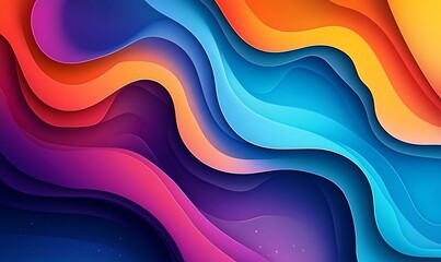 Obraz premium An abstract background with vibrant colors and fluid shapes