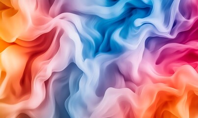 Obraz premium An abstract background with vibrant colors and fluid shapes