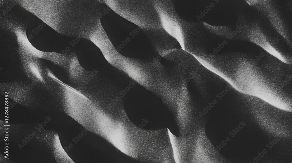 Poster abstract grey chalkboard texture with erased chalk marks for creative background use