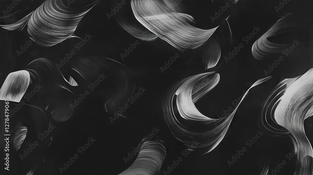 Poster abstract pattern on grey chalkboard background for creative designs