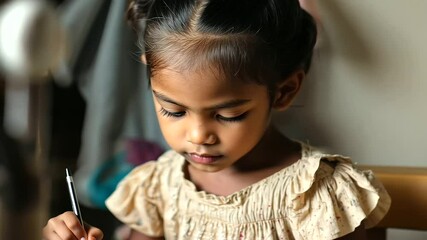 Child labor in sweatshop conditions sewing clothes for survival