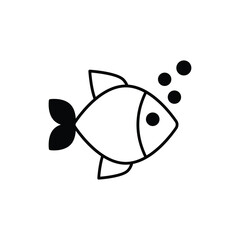 Fish vector icon