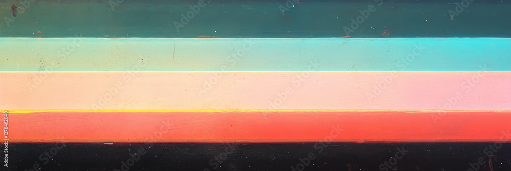 Poster Horizontal gradient stripes with soft subtle texture for creative design projects