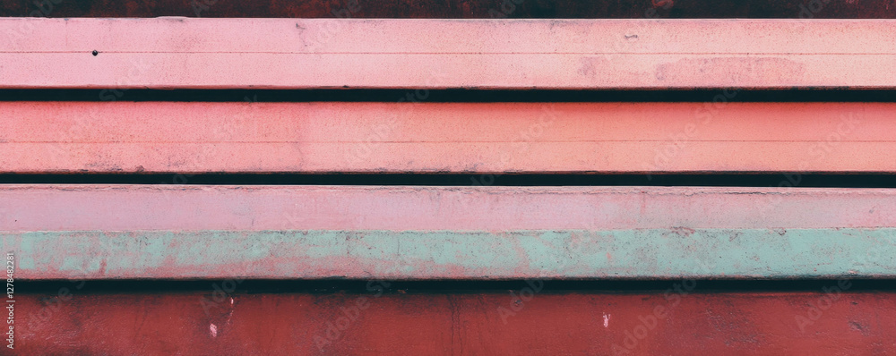 Aufkleber horizontal stripes with subtle color variations for artistic design