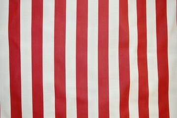 Obraz premium Vibrant Red and White Striped Pattern for Background Use