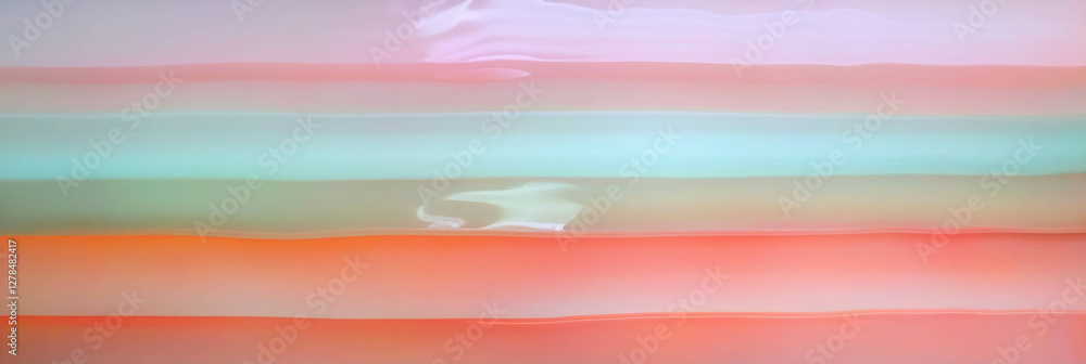 Poster colorful abstract texture with horizontal subtle stripes for background design