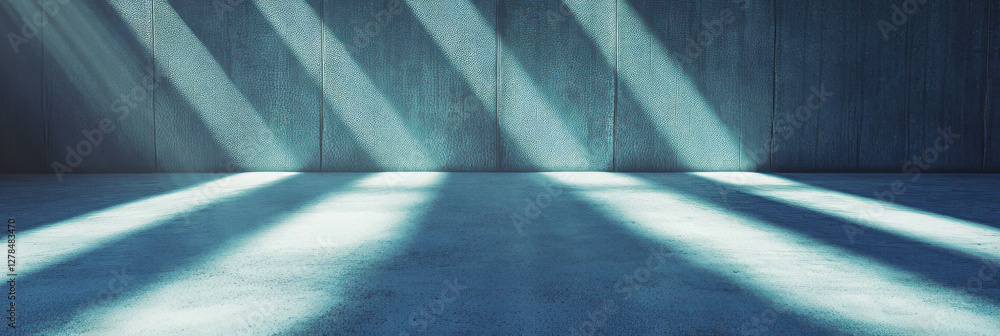Poster intense silver wall texture with matte finish and light patterns for design and decor