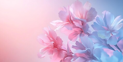 Obraz premium Abstract Pink and blue gradient background