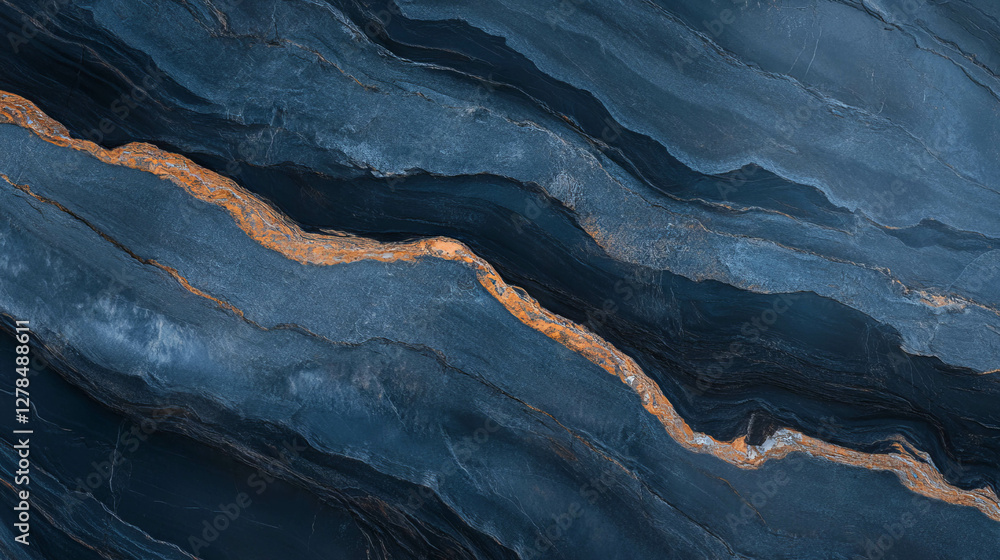 Aufkleber abstract texture of layered slate effect on ceramic wall design