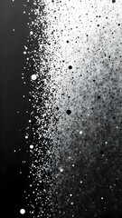 Monochrome Dust Noise Texture for Grunge Overlay Effects