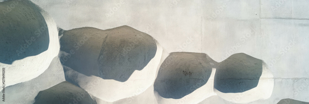 Poster light grey wall texture with subtle roughness for architectural and design concepts