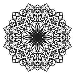 Circle pattern Mandala Art design. Simple mandala design floral mandala art beautiful mandala artwork