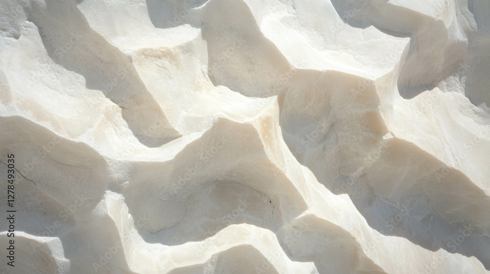Poster natural limestone texture with water erosion marks for background design