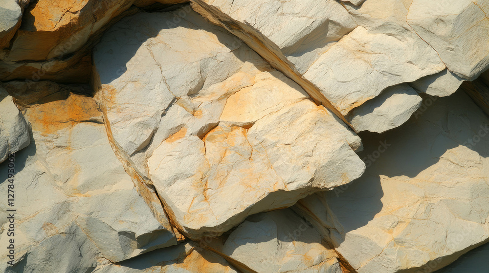 Poster limestone surface with natural textures and subtle color variations