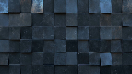 Modern interior design with matte slate ceramic tile texture
