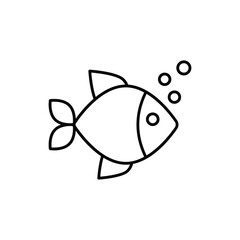 Fish vector icon