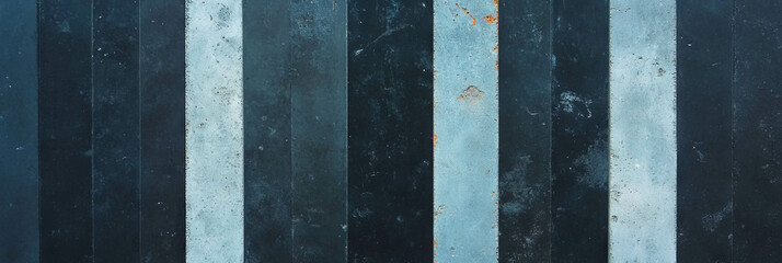 Abstract pattern of narrow grainy faded stripes with concrete texture for background design