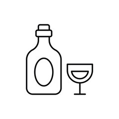 Wine vector icon