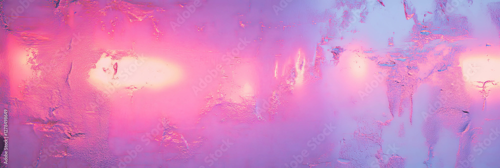 Aufkleber neon violet wall texture with smooth and abstract patterns for design and decoration