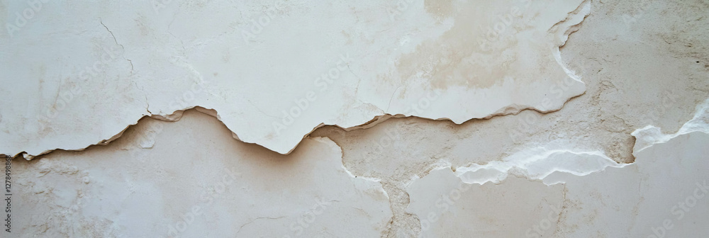 Poster Neutral beige wall texture with subtle color variations for interior design and background use