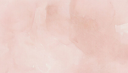 Fototapeta premium Soft Pastel Pink Watercolor Background With Cloud Patterns