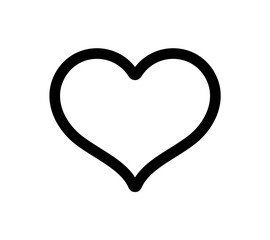 Abstract heart symbol graphic design