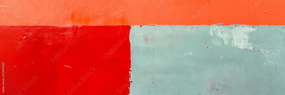 Poster abstract red and grey wall texture with rough surface for creative design