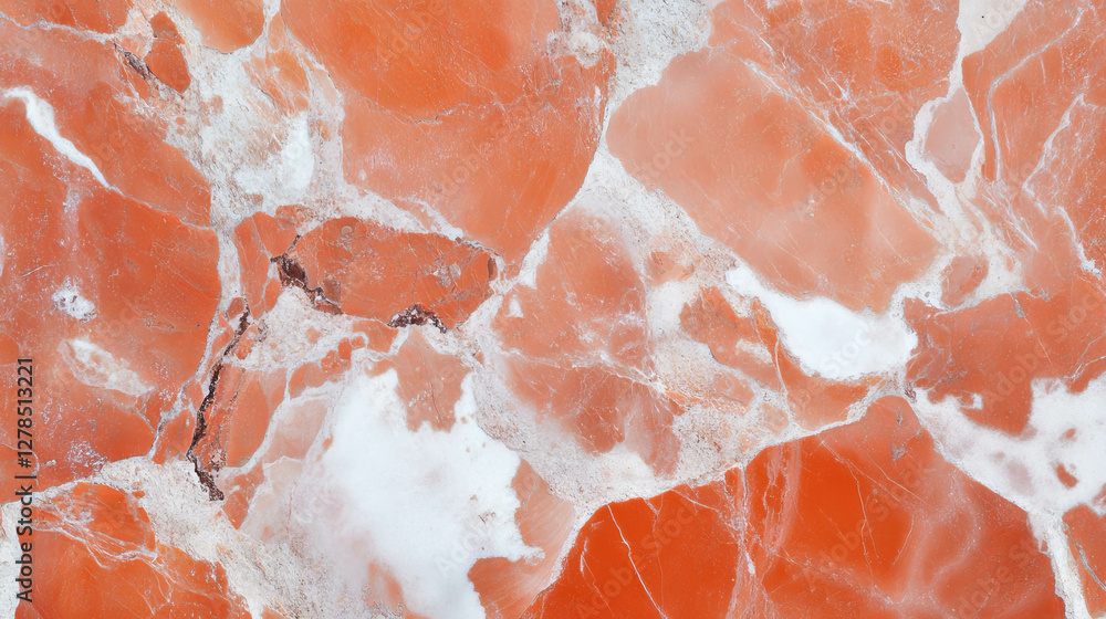 Poster red and white marble texture with natural abstract patterns for interior design