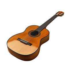 Guitar isolated on a Transparent background,