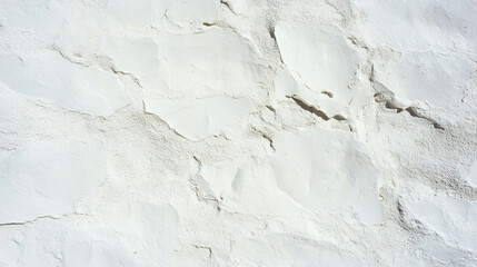 White textured brick wall with rough stains for rustic design and decoration
