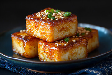  gochujang tofu bites