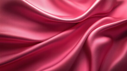 Obraz premium Pink silk drapes, studio backdrop