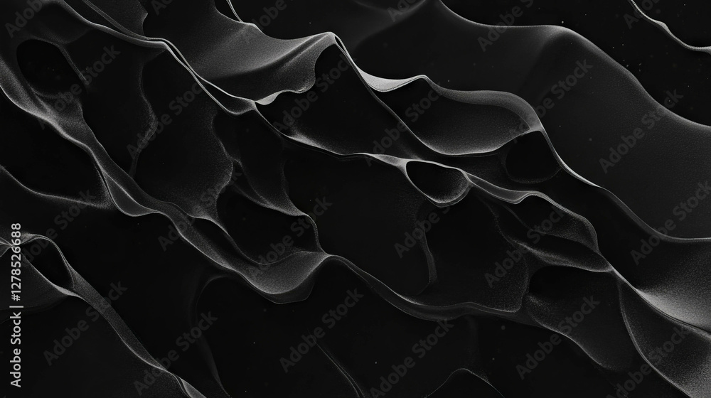 Aufkleber abstract black slate texture with uneven surface for background or design