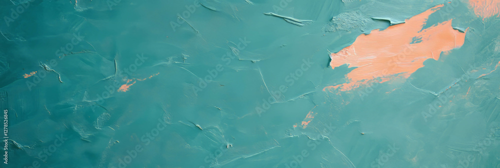 Poster Abstract artistic composition with vibrant textured plaster for creative design and background use