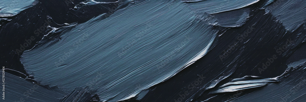 Aufkleber abstract art with thick textured paint and visible brush strokes for creative design