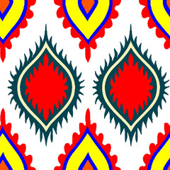 vector seamless pattern. ethnic illustration. tribal pattern.
