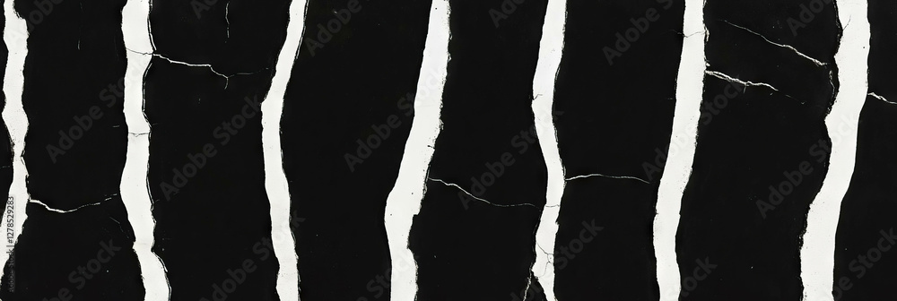 Poster abstract pattern of thin stripes with peeling paint effect for creative design projects