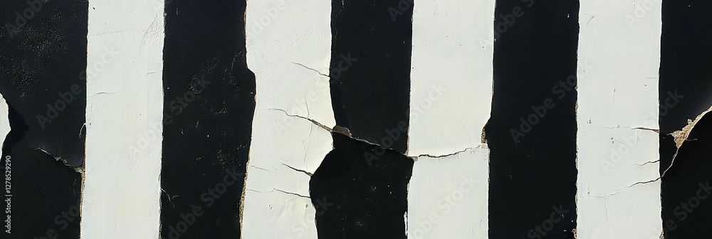 Aufkleber abstract texture of thin stripes with peeling paint effect for artistic design