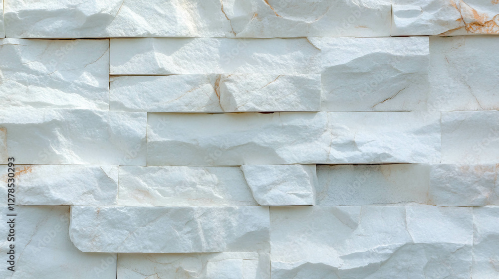 Poster textured white brick wall surface with uneven scratches highlighting a weathered rustic background