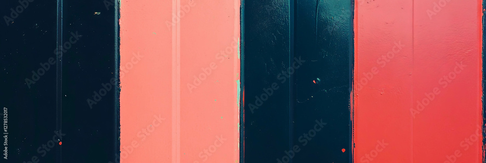 Aufkleber vertical smooth stripes texture in bold color palette for design and decoration
