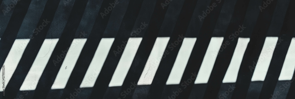 Aufkleber modern abstract design featuring vertical uneven stripes with dark shadows