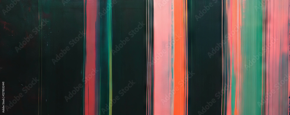 Aufkleber abstract vertical stripes texture in vibrant colors for artistic background design