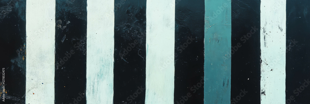 Aufkleber Vertical striped pattern with uniform smooth texture for modern design